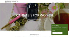 Desktop Screenshot of cannabisforwomen.com